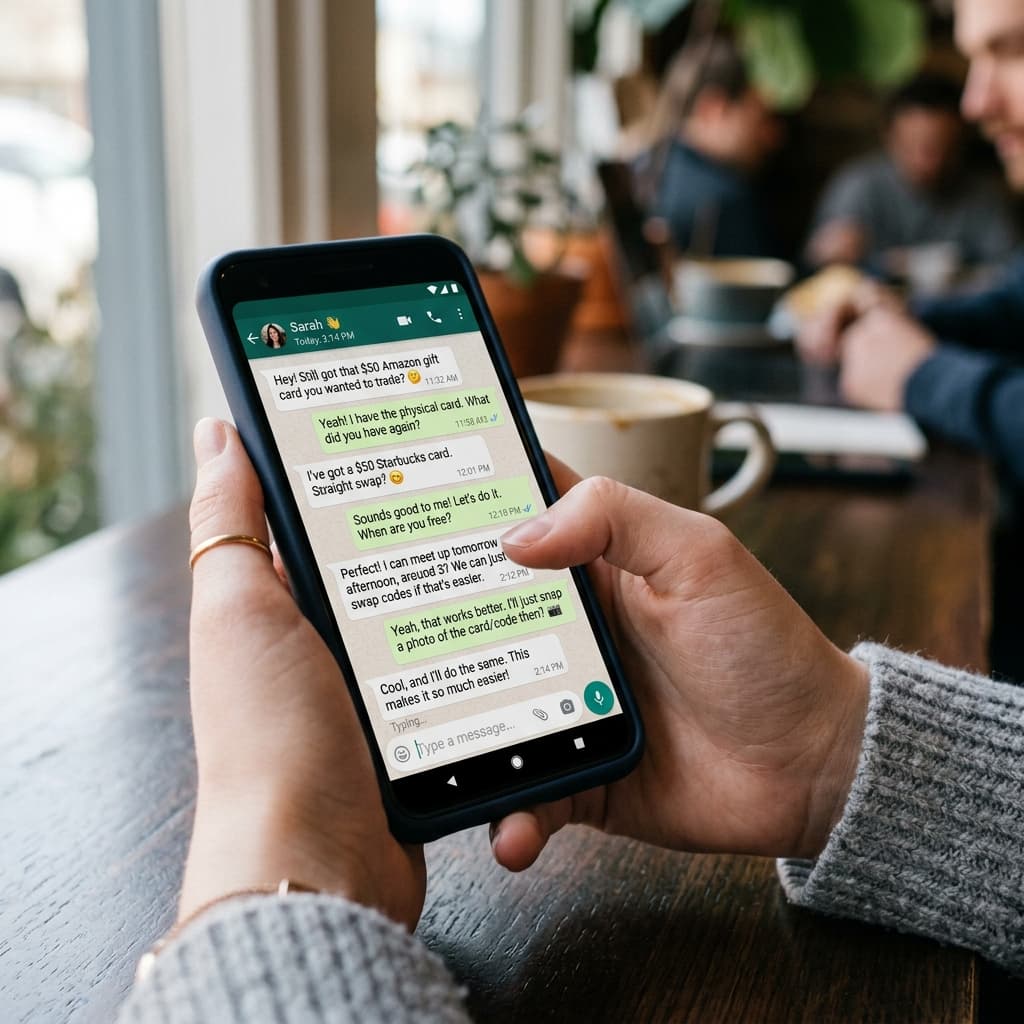 WhatsApp Trading Experience